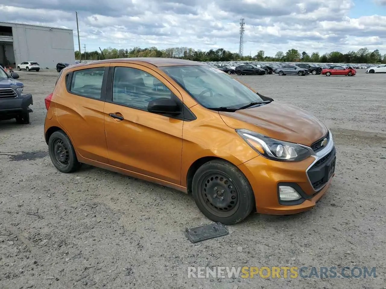 4 Photograph of a damaged car KL8CB6SA0LC473165 CHEVROLET SPARK 2020