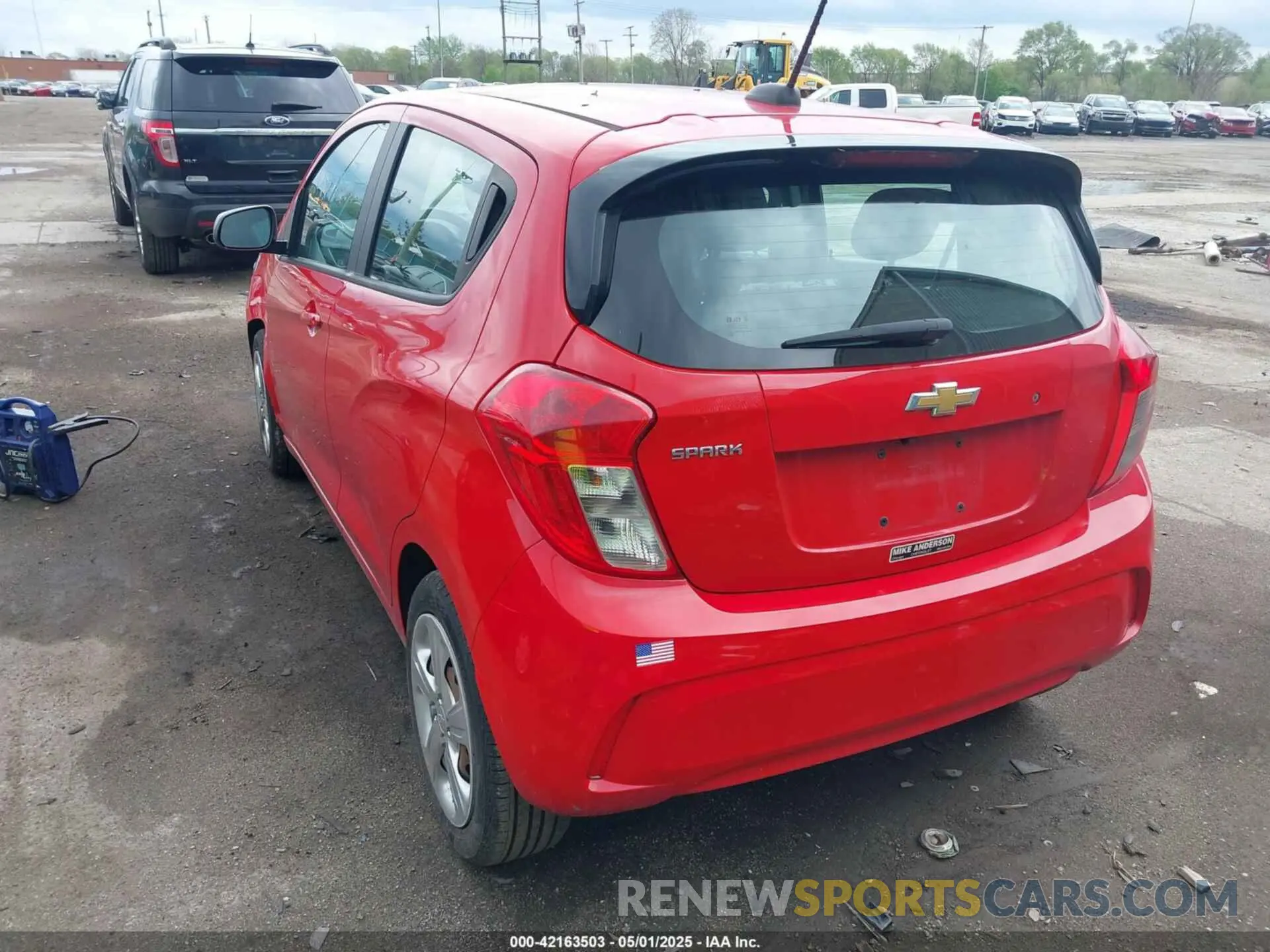 3 Photograph of a damaged car KL8CB6SA0LC479452 CHEVROLET SPARK 2020