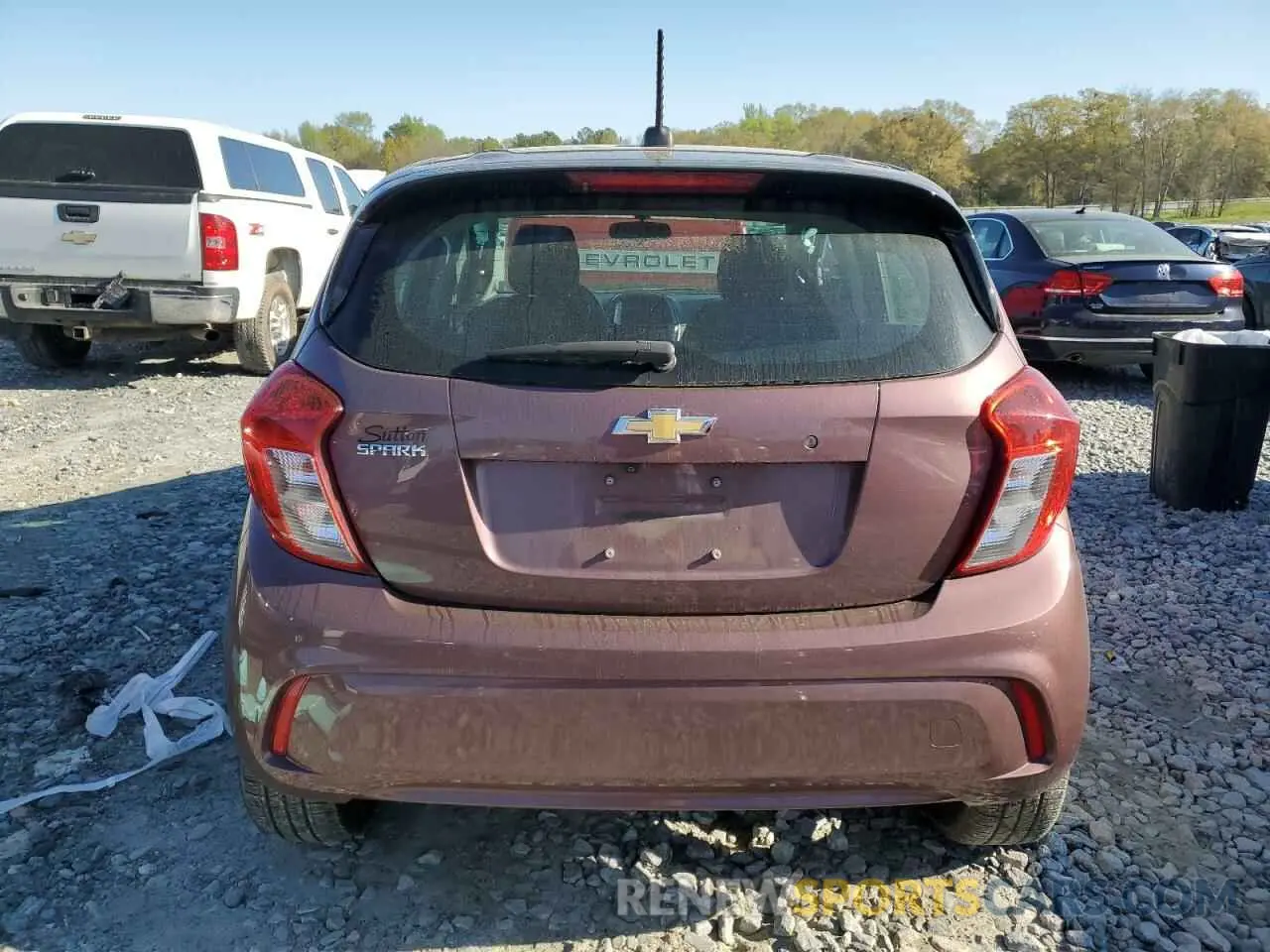 6 Photograph of a damaged car KL8CB6SA1LC400144 CHEVROLET SPARK 2020