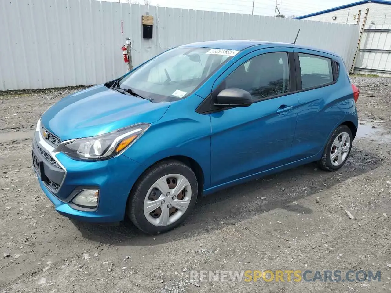 1 Photograph of a damaged car KL8CB6SA1LC413203 CHEVROLET SPARK 2020