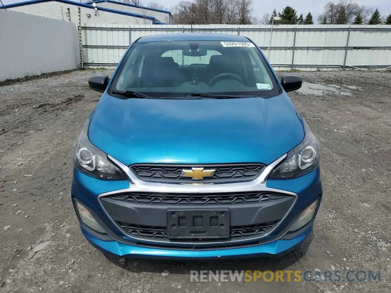 5 Photograph of a damaged car KL8CB6SA1LC413203 CHEVROLET SPARK 2020