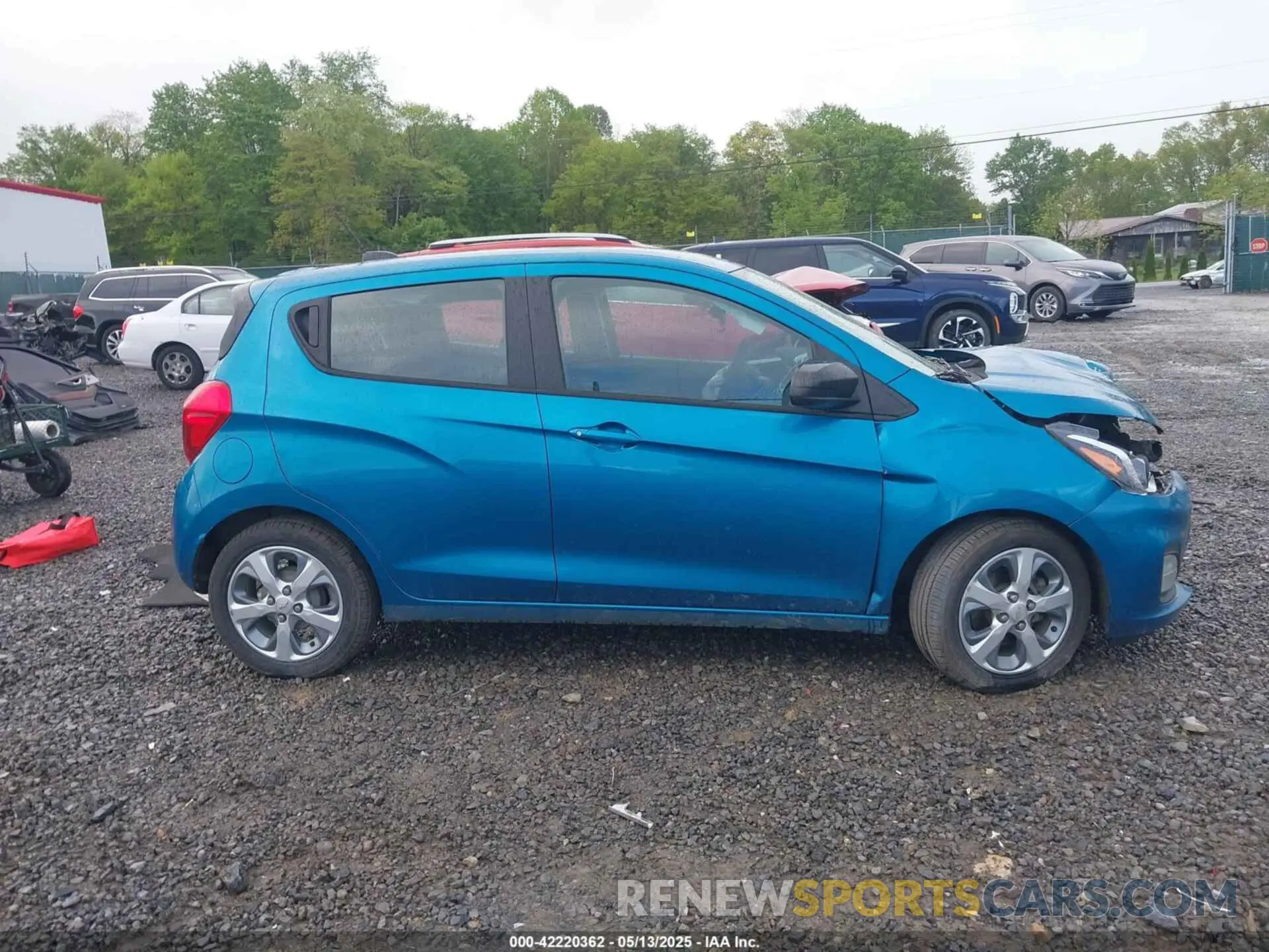 13 Photograph of a damaged car KL8CB6SA1LC422662 CHEVROLET SPARK 2020