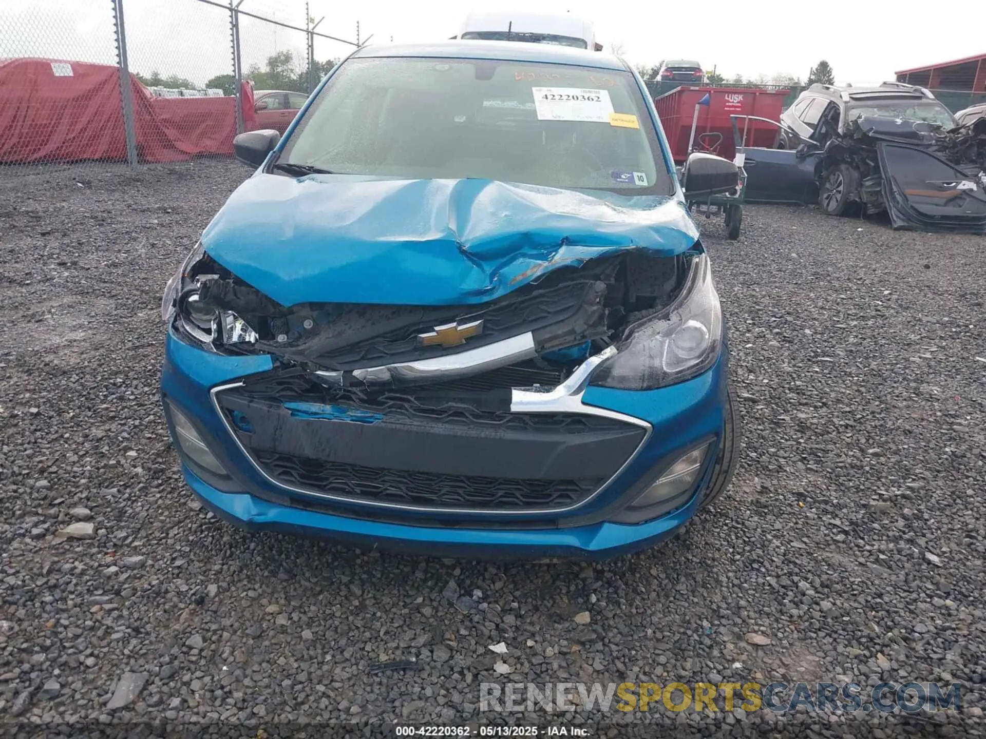 6 Photograph of a damaged car KL8CB6SA1LC422662 CHEVROLET SPARK 2020