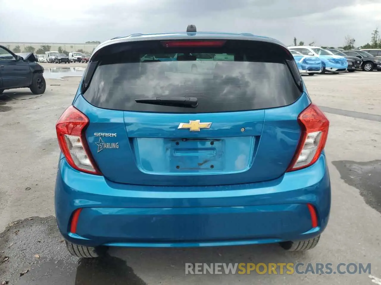 6 Photograph of a damaged car KL8CB6SA1LC423276 CHEVROLET SPARK 2020