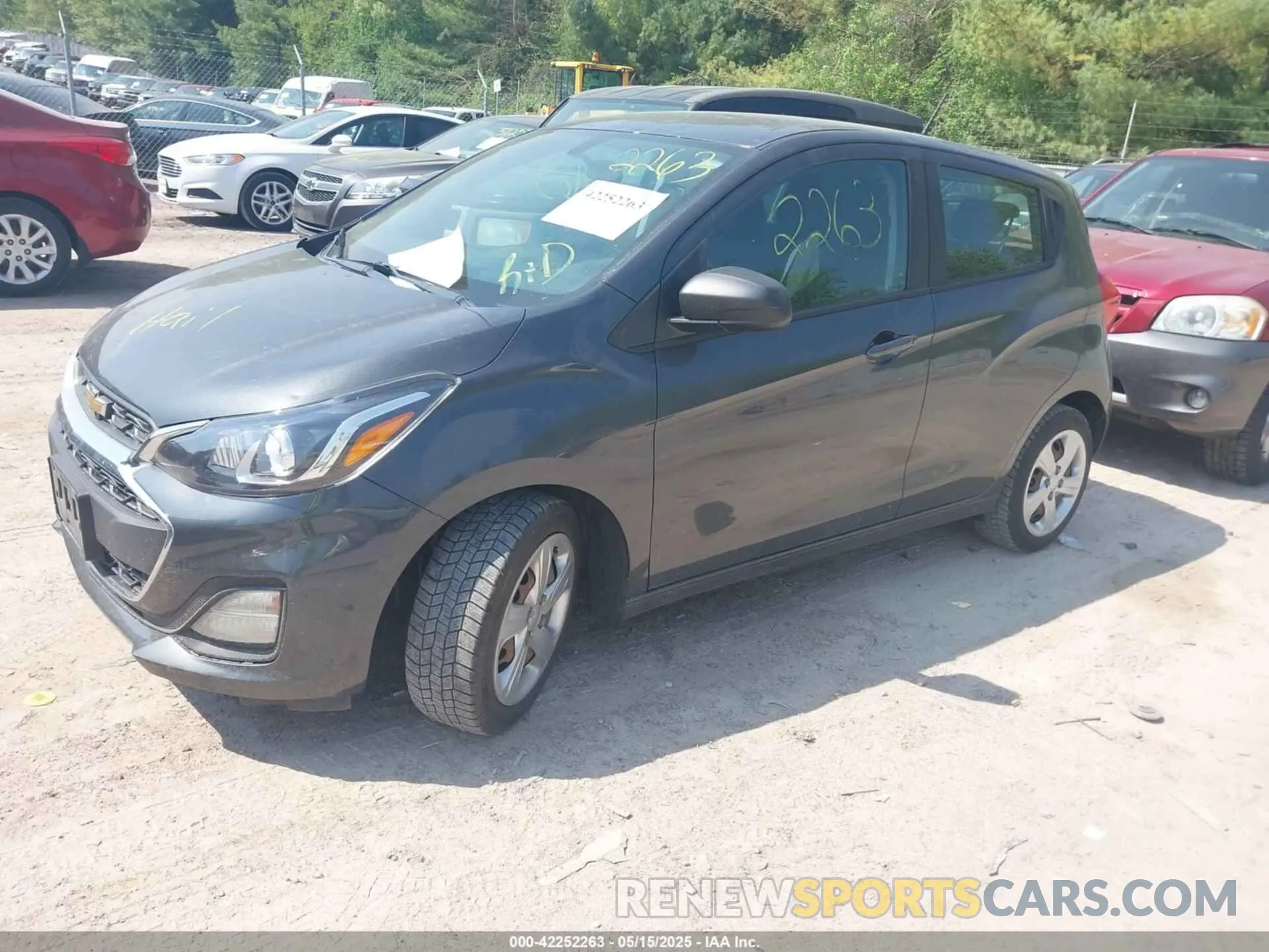 2 Photograph of a damaged car KL8CB6SA1LC479136 CHEVROLET SPARK 2020