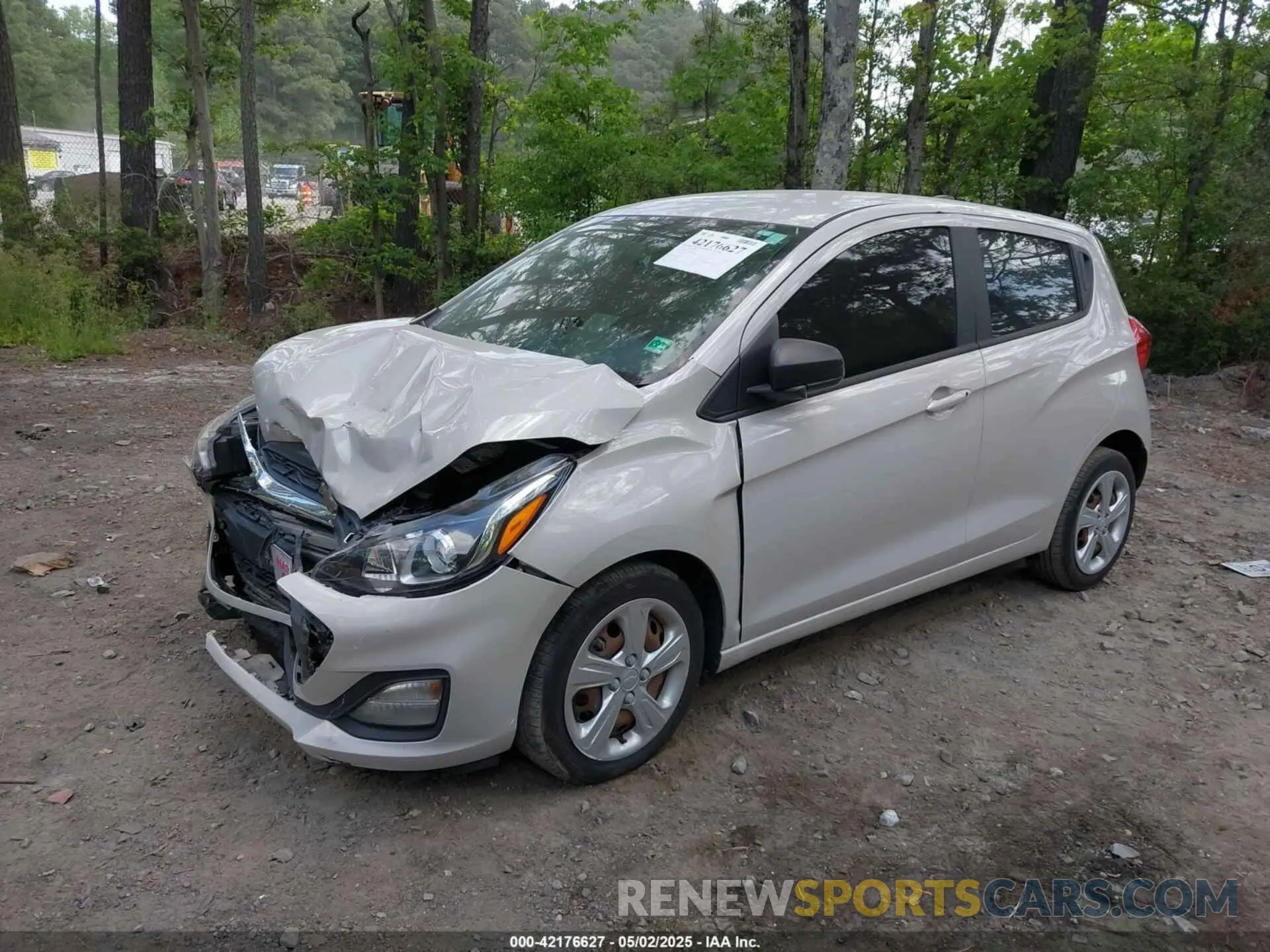 2 Photograph of a damaged car KL8CB6SA2LC408866 CHEVROLET SPARK 2020