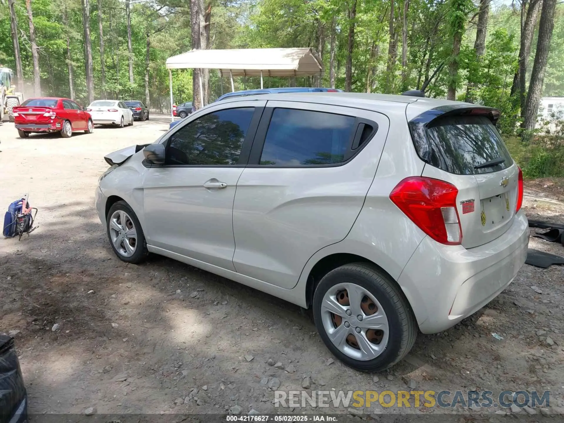 3 Photograph of a damaged car KL8CB6SA2LC408866 CHEVROLET SPARK 2020