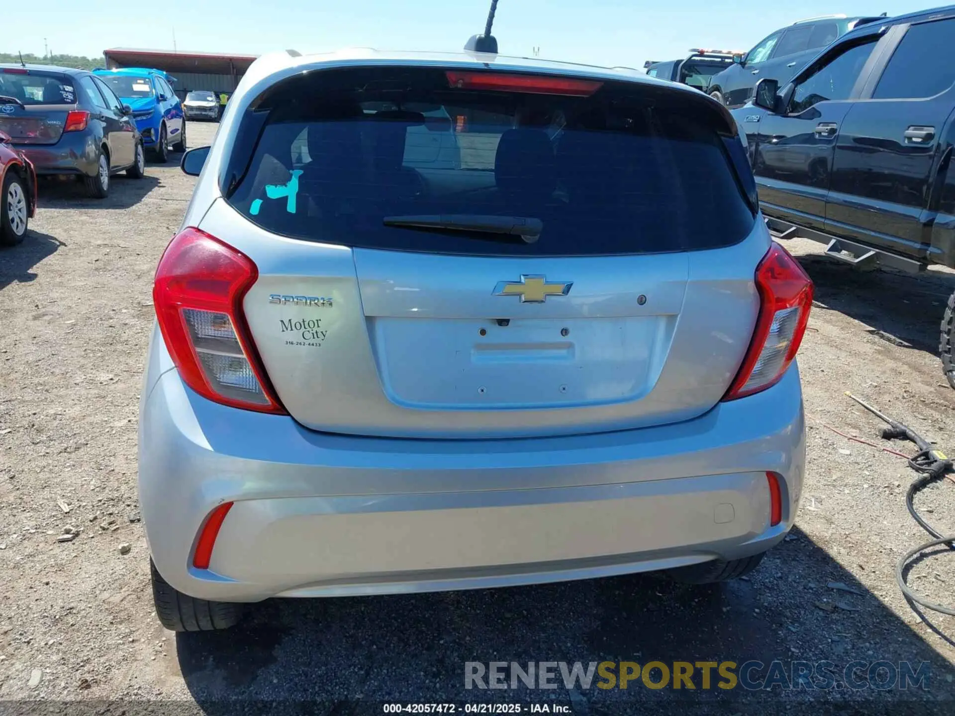 16 Photograph of a damaged car KL8CB6SA2LC410102 CHEVROLET SPARK 2020