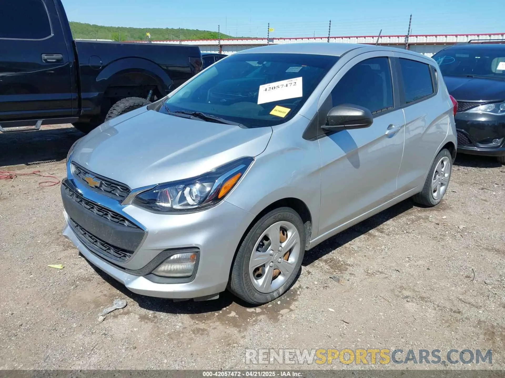 2 Photograph of a damaged car KL8CB6SA2LC410102 CHEVROLET SPARK 2020