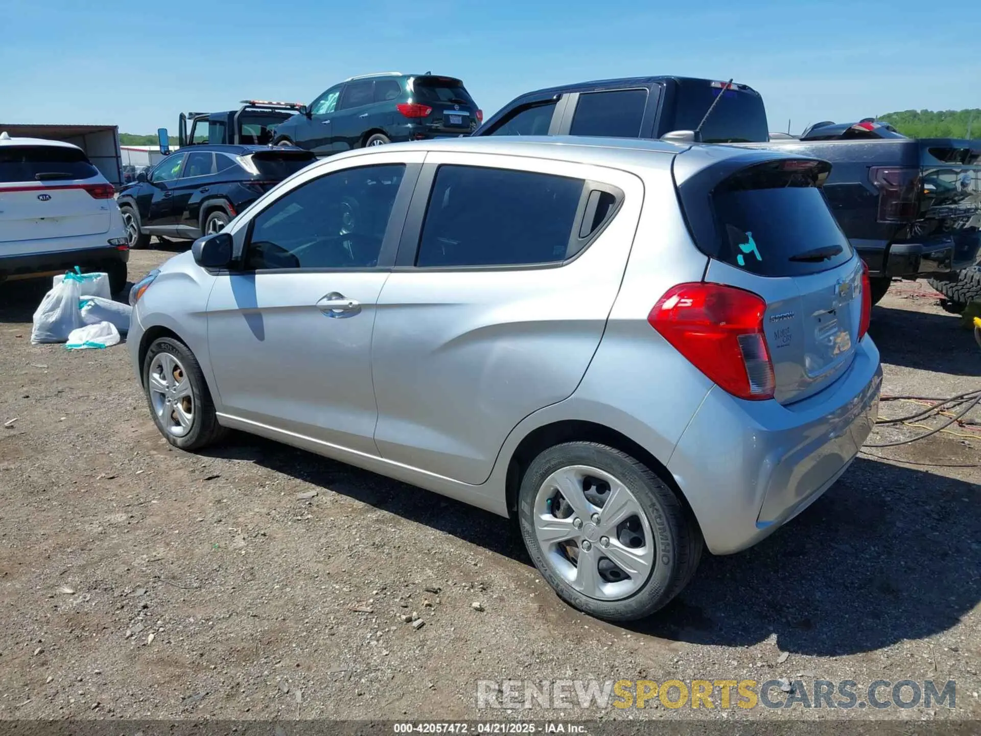 3 Photograph of a damaged car KL8CB6SA2LC410102 CHEVROLET SPARK 2020