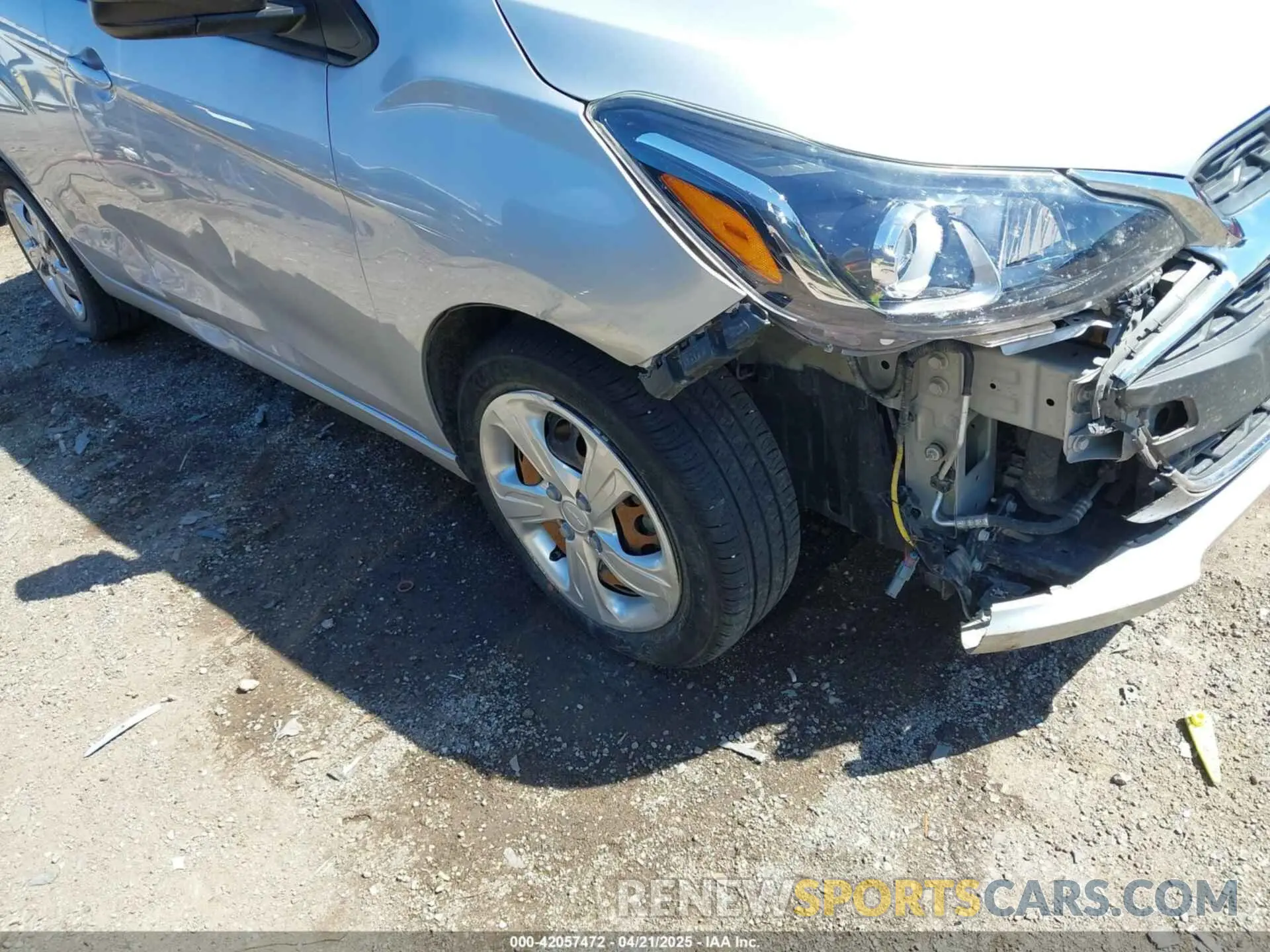 6 Photograph of a damaged car KL8CB6SA2LC410102 CHEVROLET SPARK 2020