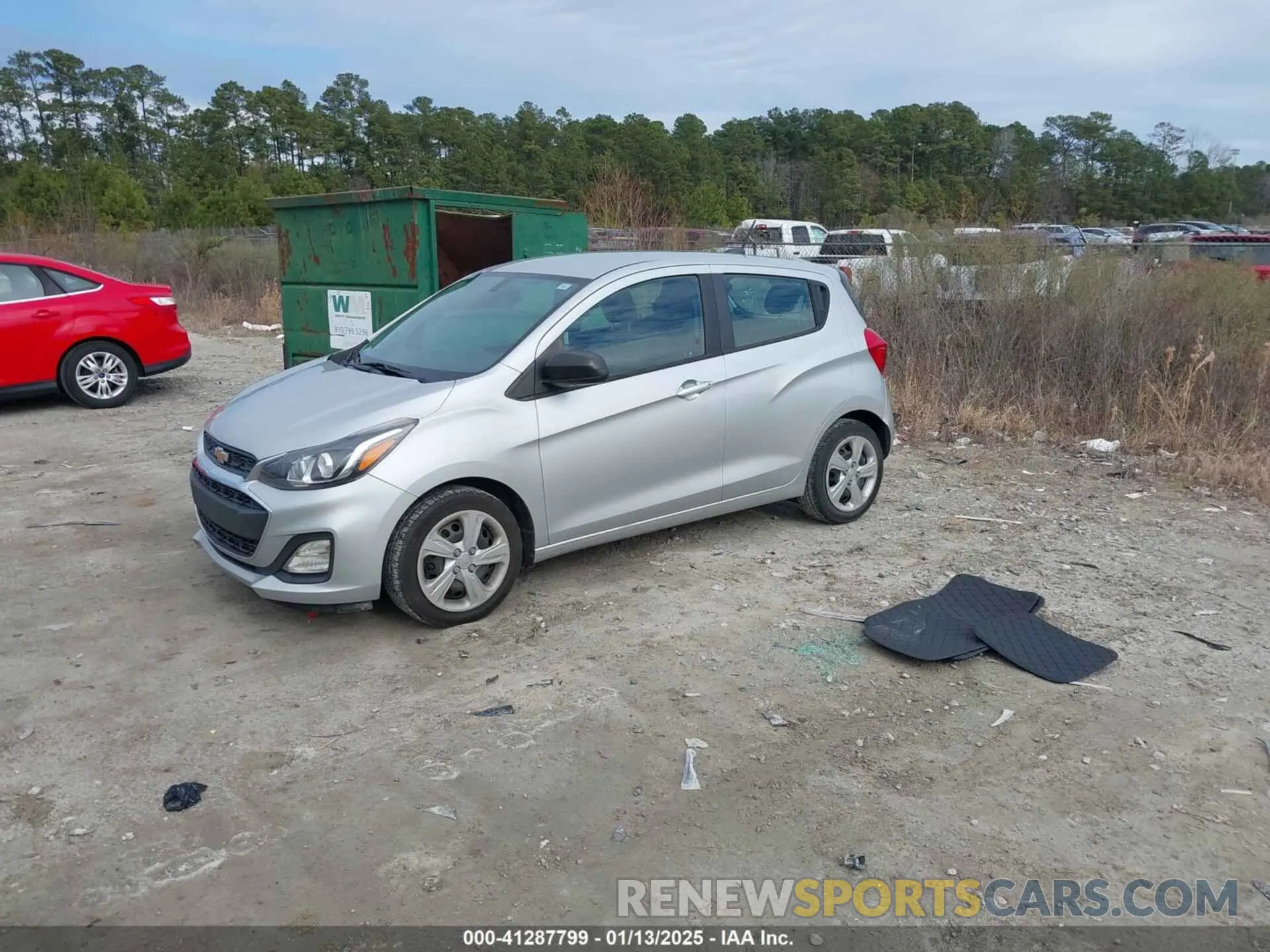 2 Photograph of a damaged car KL8CB6SA2LC413324 CHEVROLET SPARK 2020