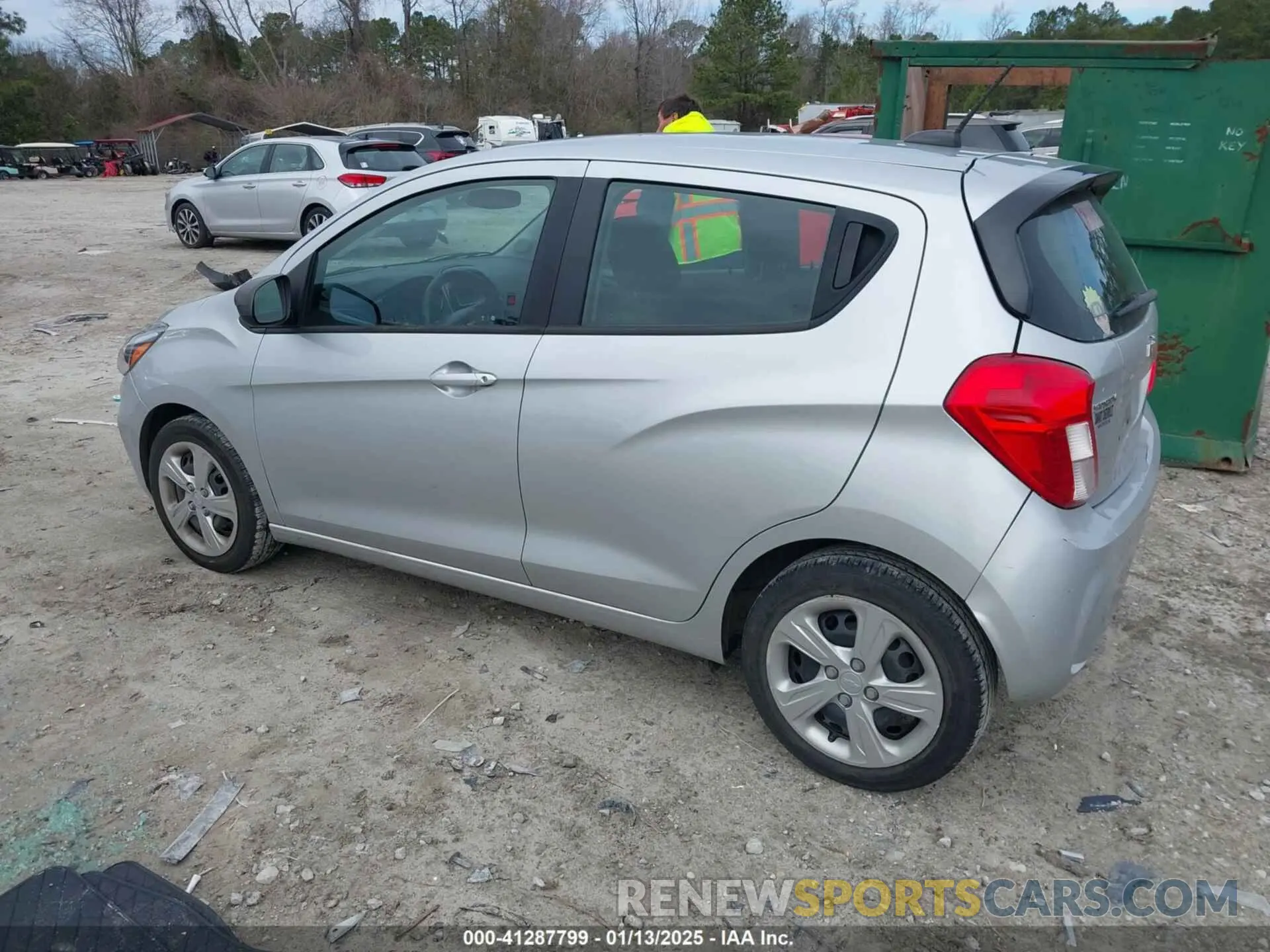 3 Photograph of a damaged car KL8CB6SA2LC413324 CHEVROLET SPARK 2020