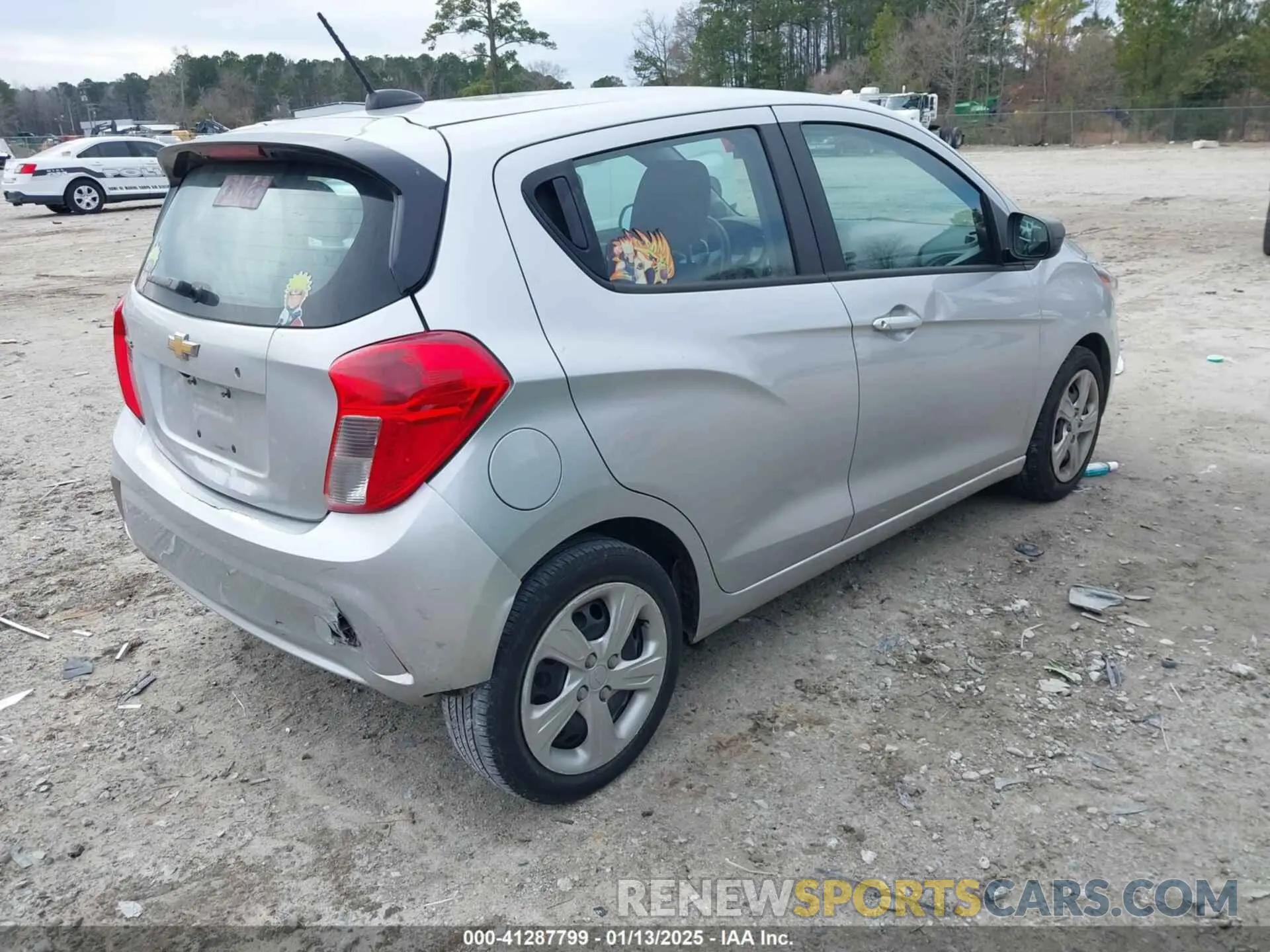 4 Photograph of a damaged car KL8CB6SA2LC413324 CHEVROLET SPARK 2020