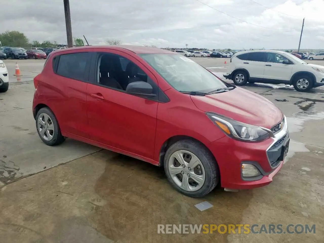 4 Photograph of a damaged car KL8CB6SA2LC415204 CHEVROLET SPARK 2020