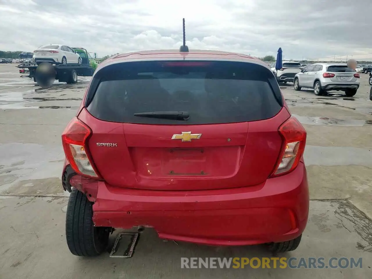 6 Photograph of a damaged car KL8CB6SA2LC415204 CHEVROLET SPARK 2020