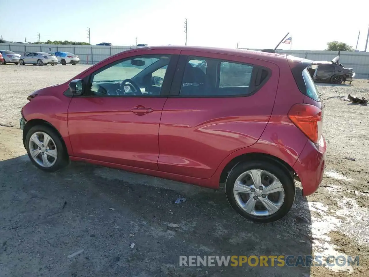 2 Photograph of a damaged car KL8CB6SA2LC444380 CHEVROLET SPARK 2020