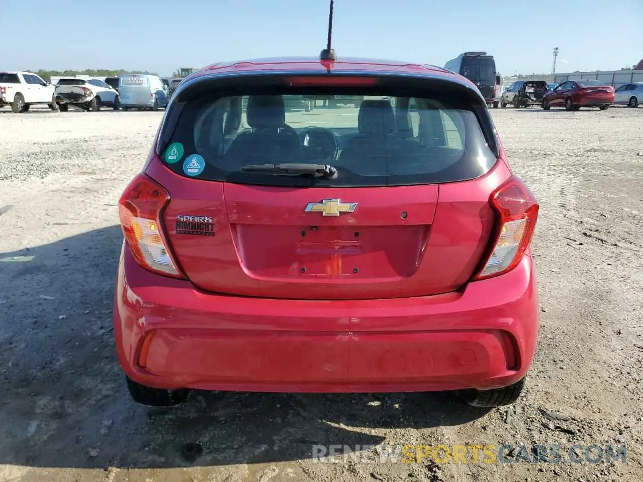 6 Photograph of a damaged car KL8CB6SA2LC444380 CHEVROLET SPARK 2020