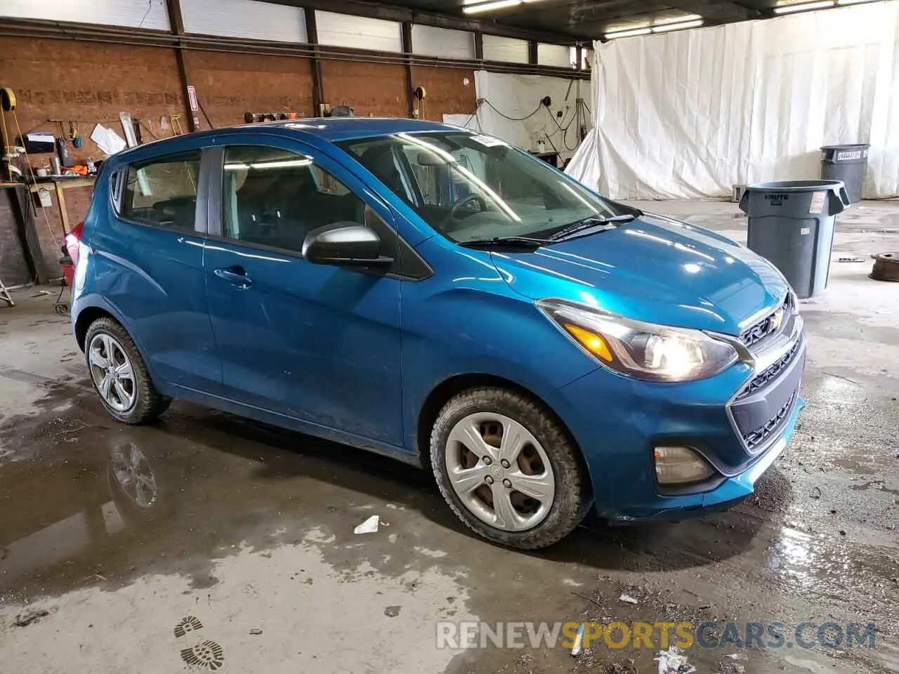4 Photograph of a damaged car KL8CB6SA2LC446341 CHEVROLET SPARK 2020