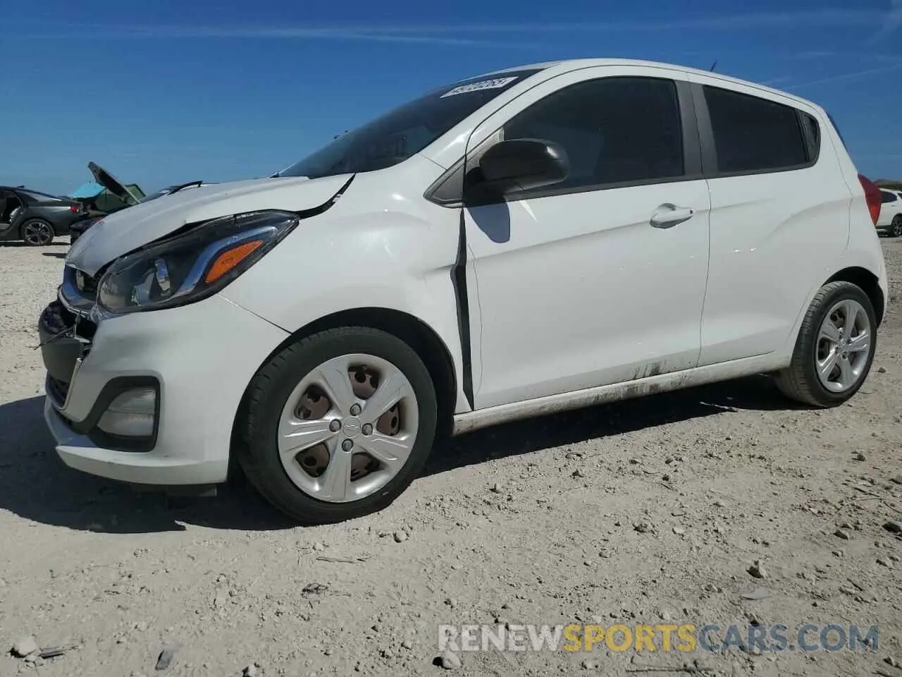 1 Photograph of a damaged car KL8CB6SA2LC480330 CHEVROLET SPARK 2020