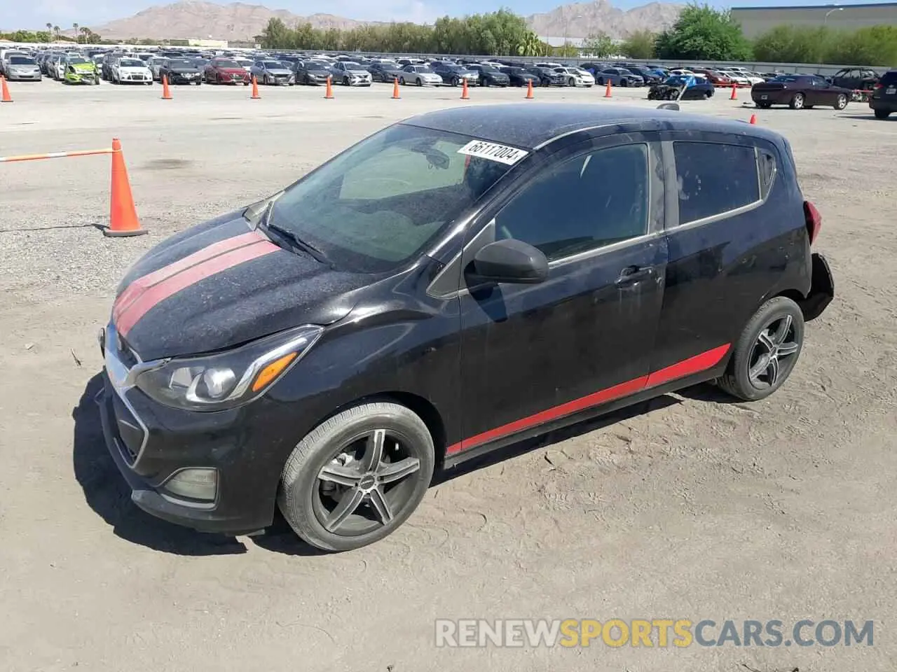 1 Photograph of a damaged car KL8CB6SA2LC481476 CHEVROLET SPARK 2020