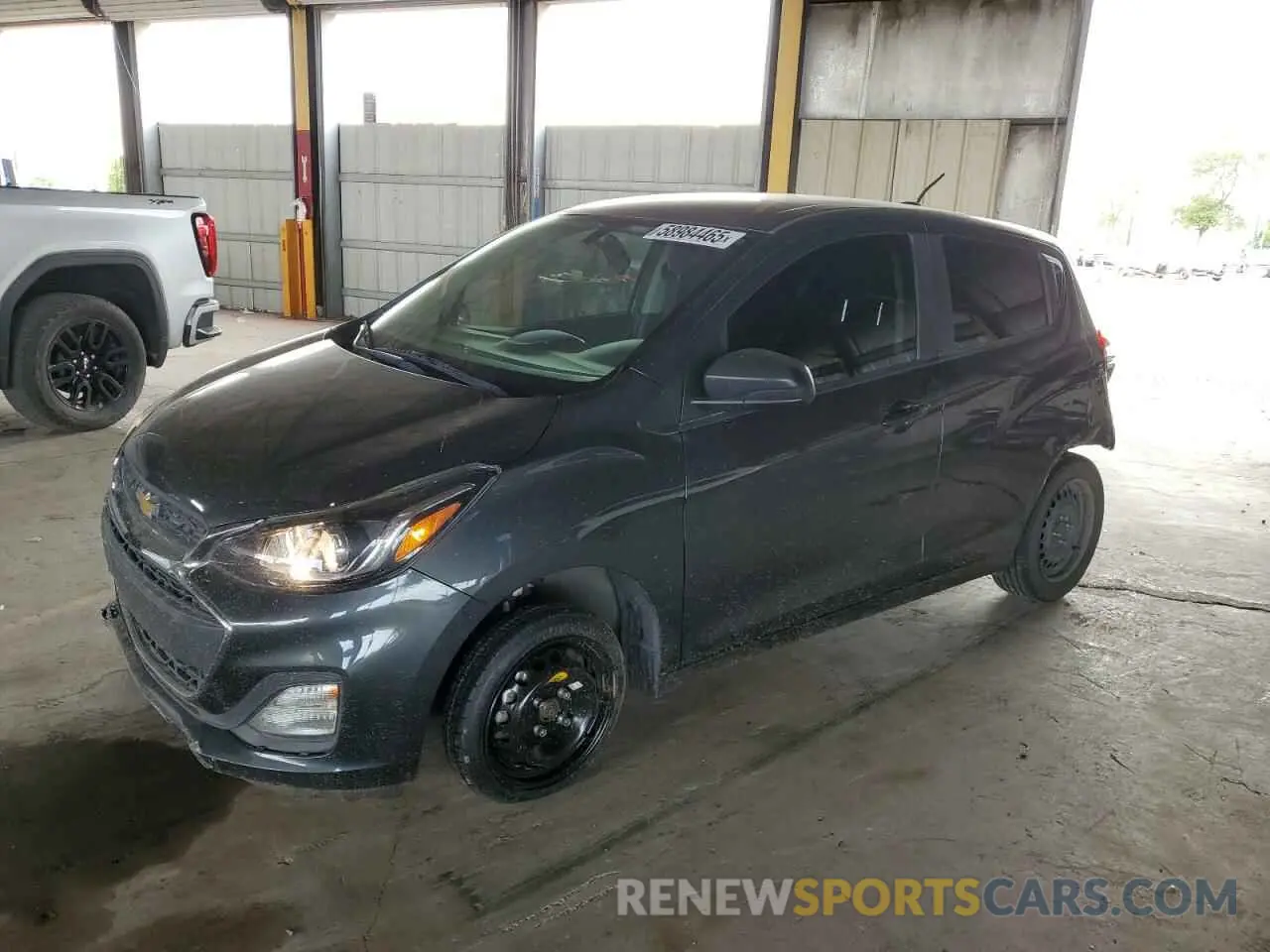 1 Photograph of a damaged car KL8CB6SA3LC400145 CHEVROLET SPARK 2020