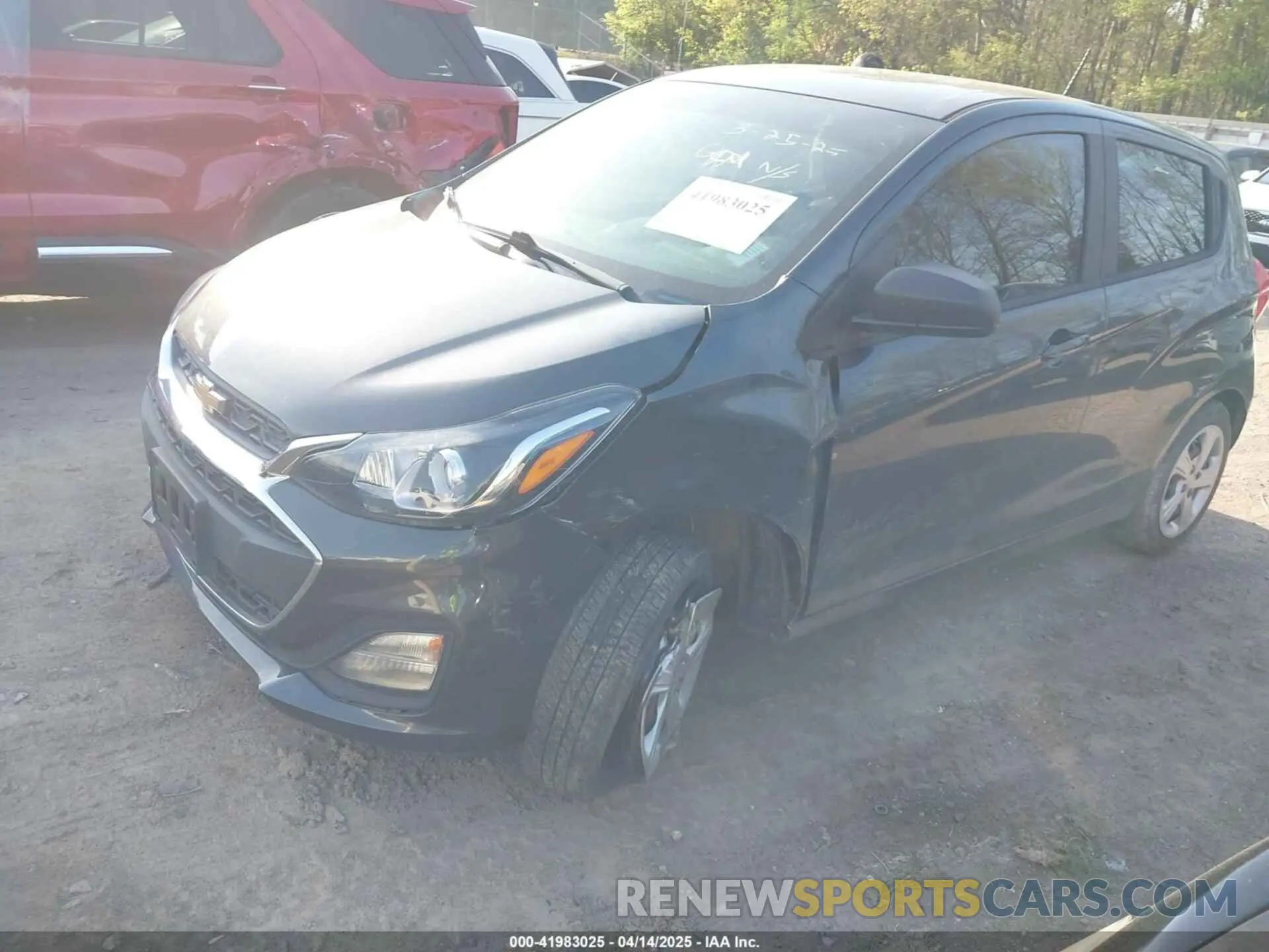 2 Photograph of a damaged car KL8CB6SA3LC412974 CHEVROLET SPARK 2020