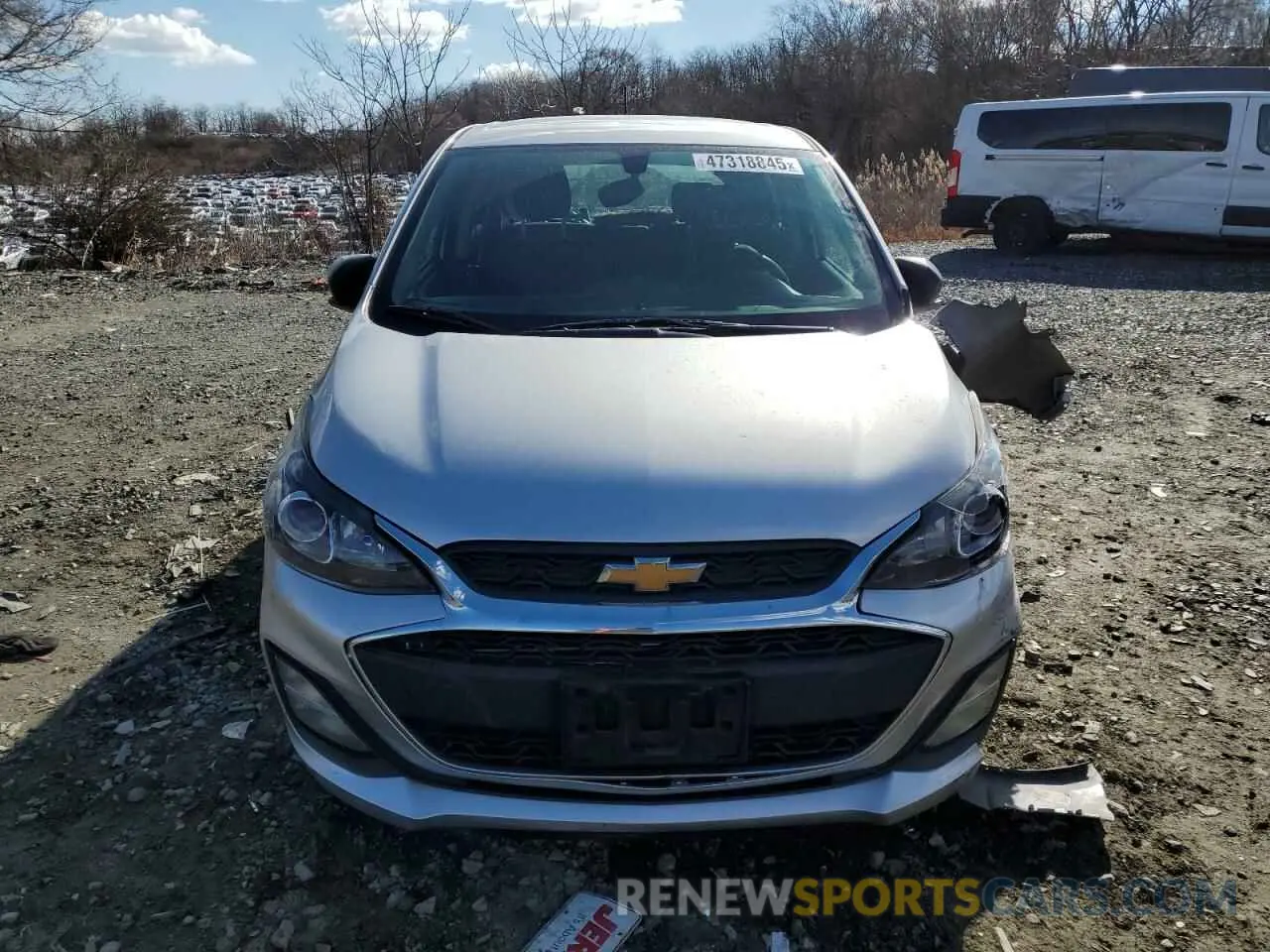 5 Photograph of a damaged car KL8CB6SA3LC421089 CHEVROLET SPARK 2020