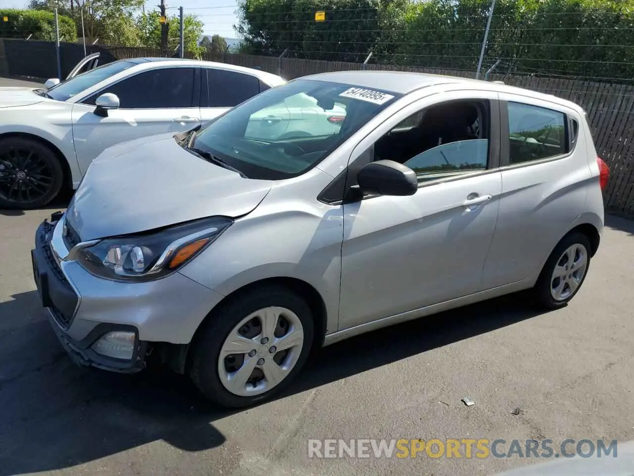 1 Photograph of a damaged car KL8CB6SA3LC460331 CHEVROLET SPARK 2020