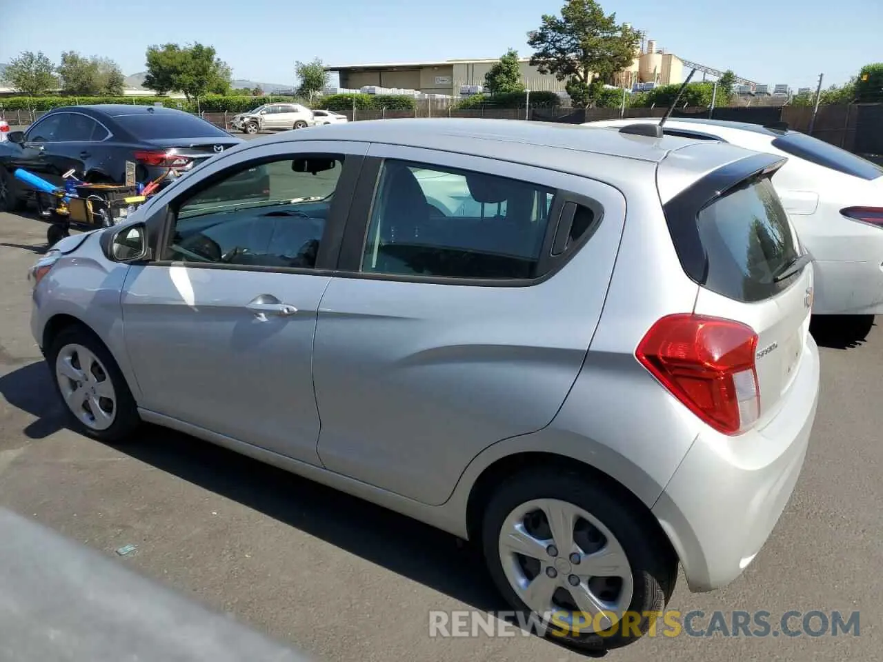 2 Photograph of a damaged car KL8CB6SA3LC460331 CHEVROLET SPARK 2020