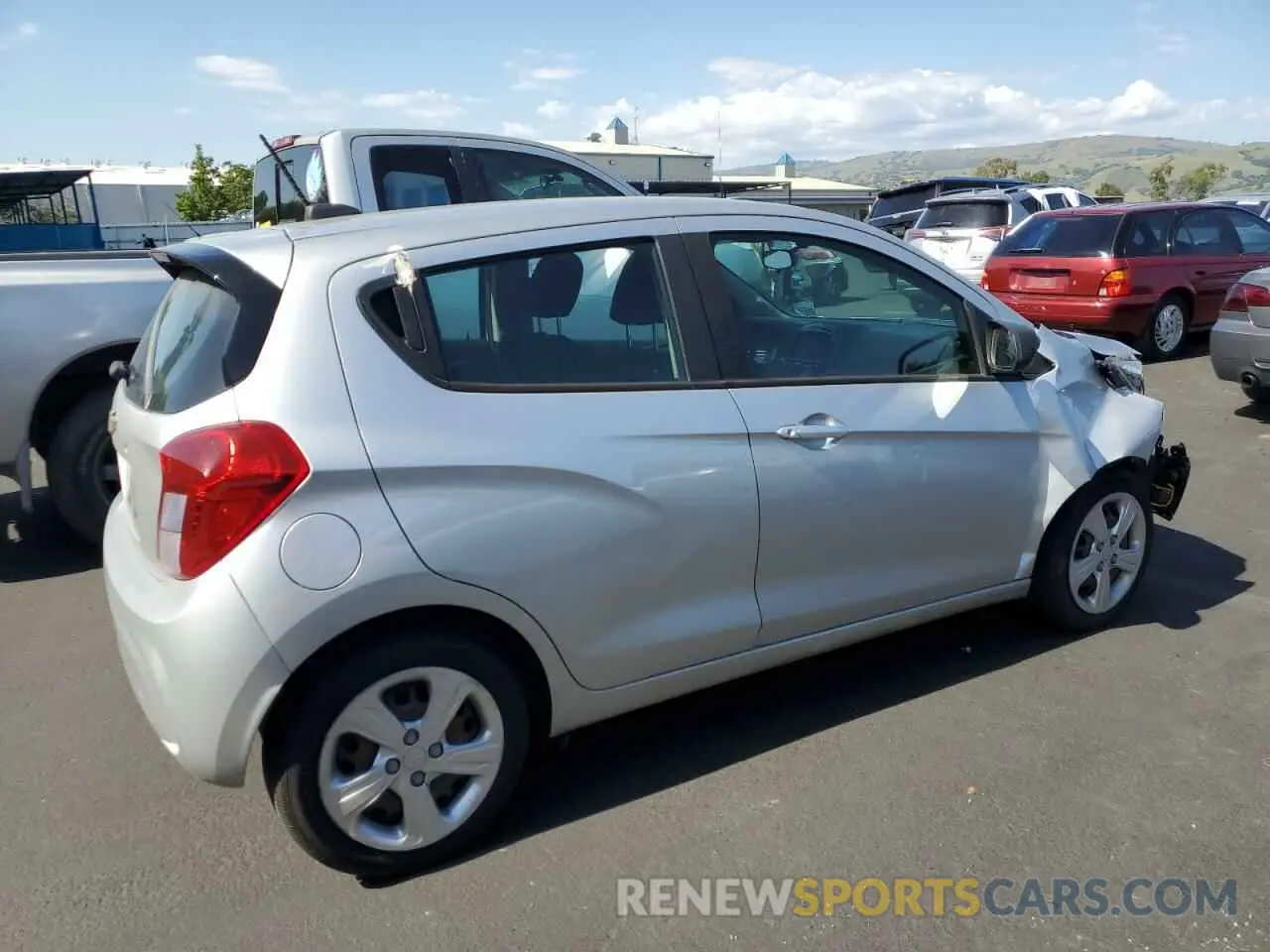 3 Photograph of a damaged car KL8CB6SA3LC460331 CHEVROLET SPARK 2020