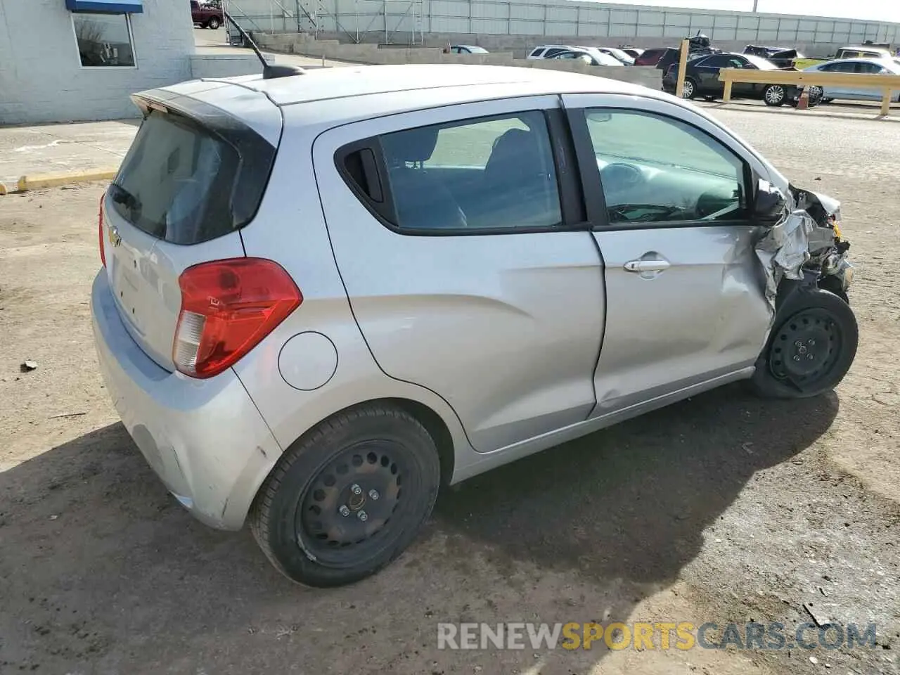 3 Photograph of a damaged car KL8CB6SA3LC472785 CHEVROLET SPARK 2020