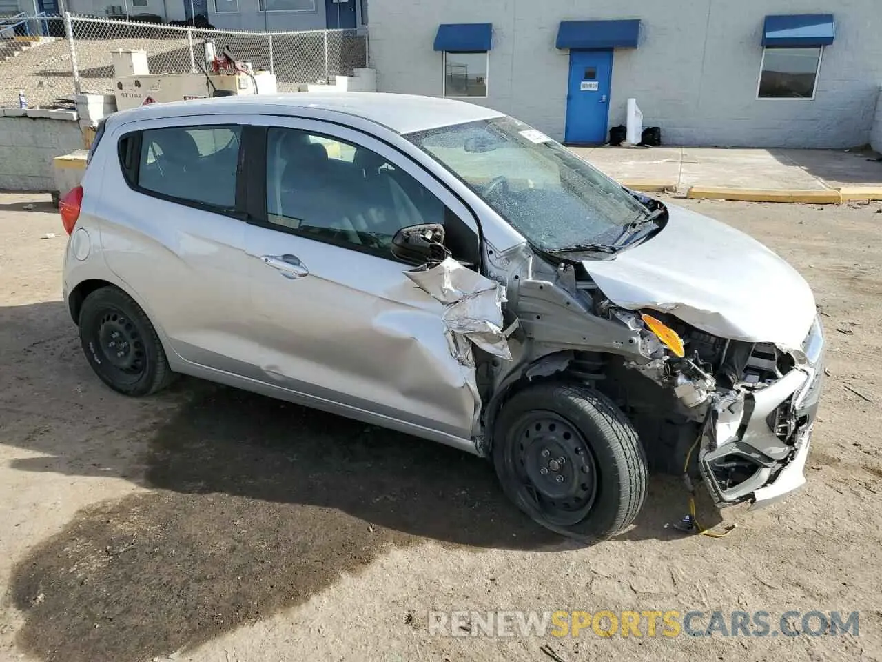 4 Photograph of a damaged car KL8CB6SA3LC472785 CHEVROLET SPARK 2020