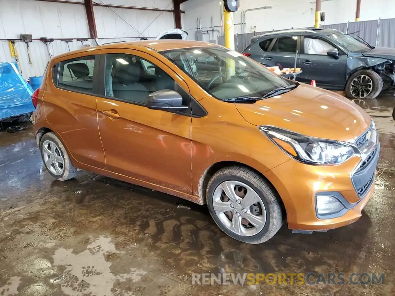 4 Photograph of a damaged car KL8CB6SA3LC473211 CHEVROLET SPARK 2020