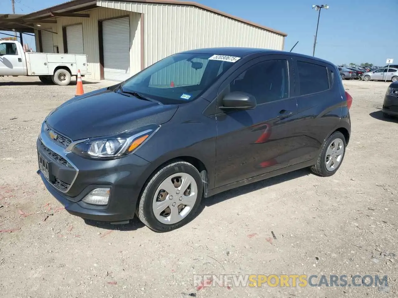 1 Photograph of a damaged car KL8CB6SA3LC474164 CHEVROLET SPARK 2020