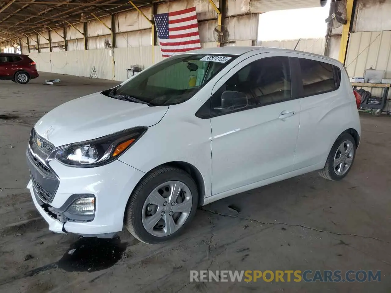 1 Photograph of a damaged car KL8CB6SA3LC474326 CHEVROLET SPARK 2020