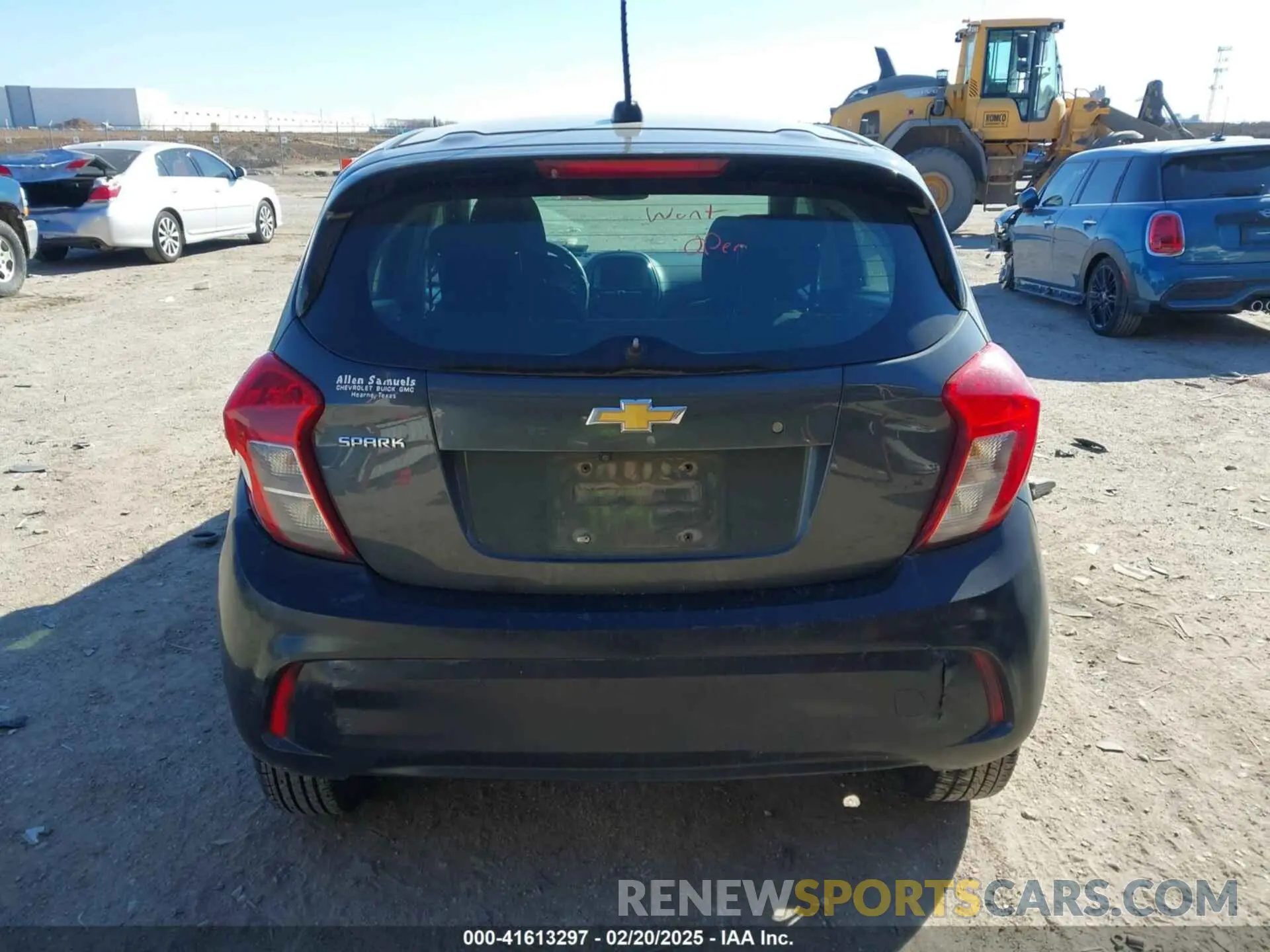 16 Photograph of a damaged car KL8CB6SA3LC474441 CHEVROLET SPARK 2020