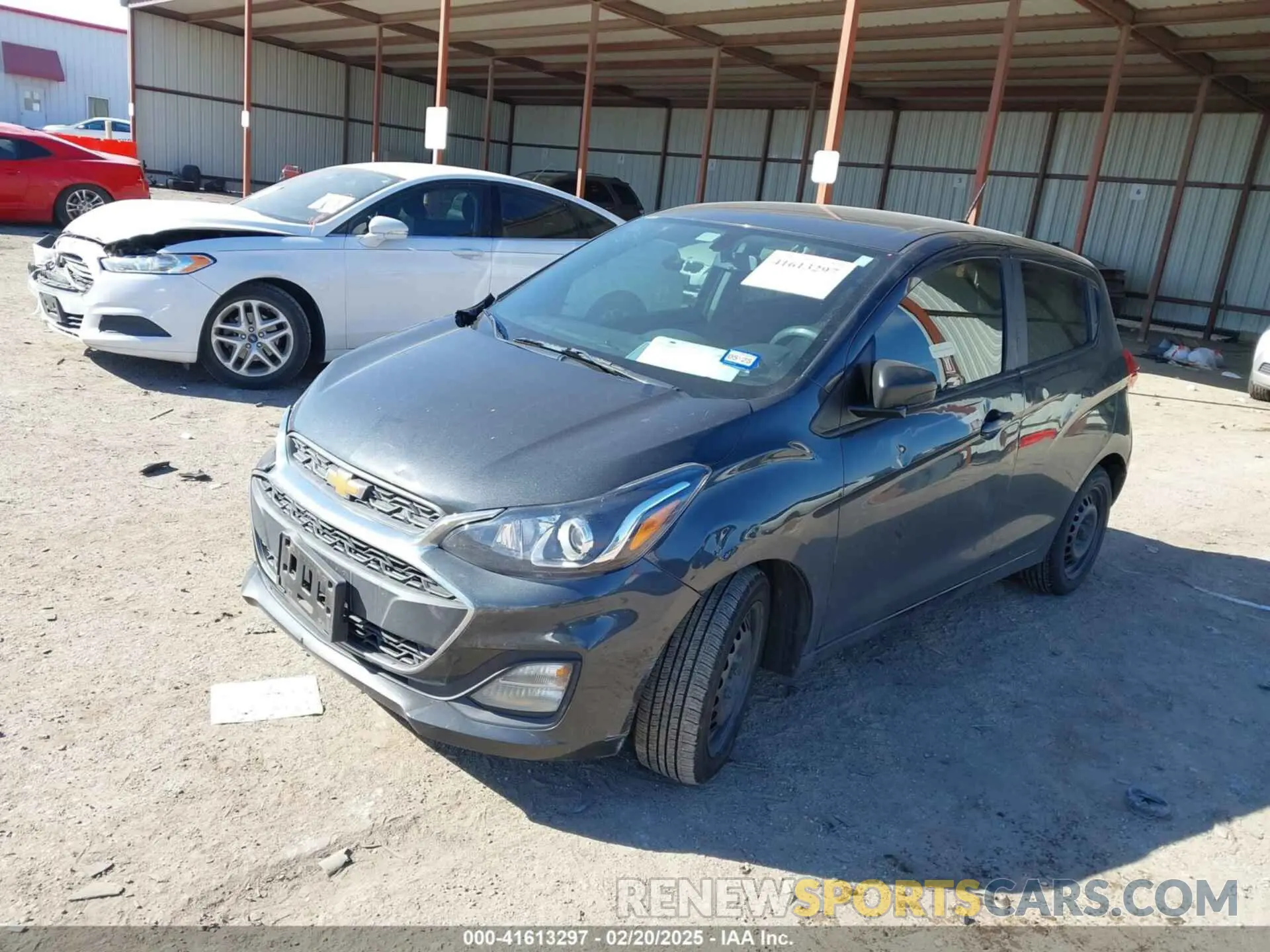2 Photograph of a damaged car KL8CB6SA3LC474441 CHEVROLET SPARK 2020