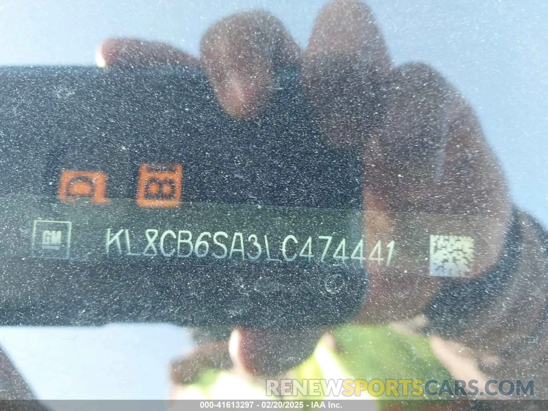 9 Photograph of a damaged car KL8CB6SA3LC474441 CHEVROLET SPARK 2020