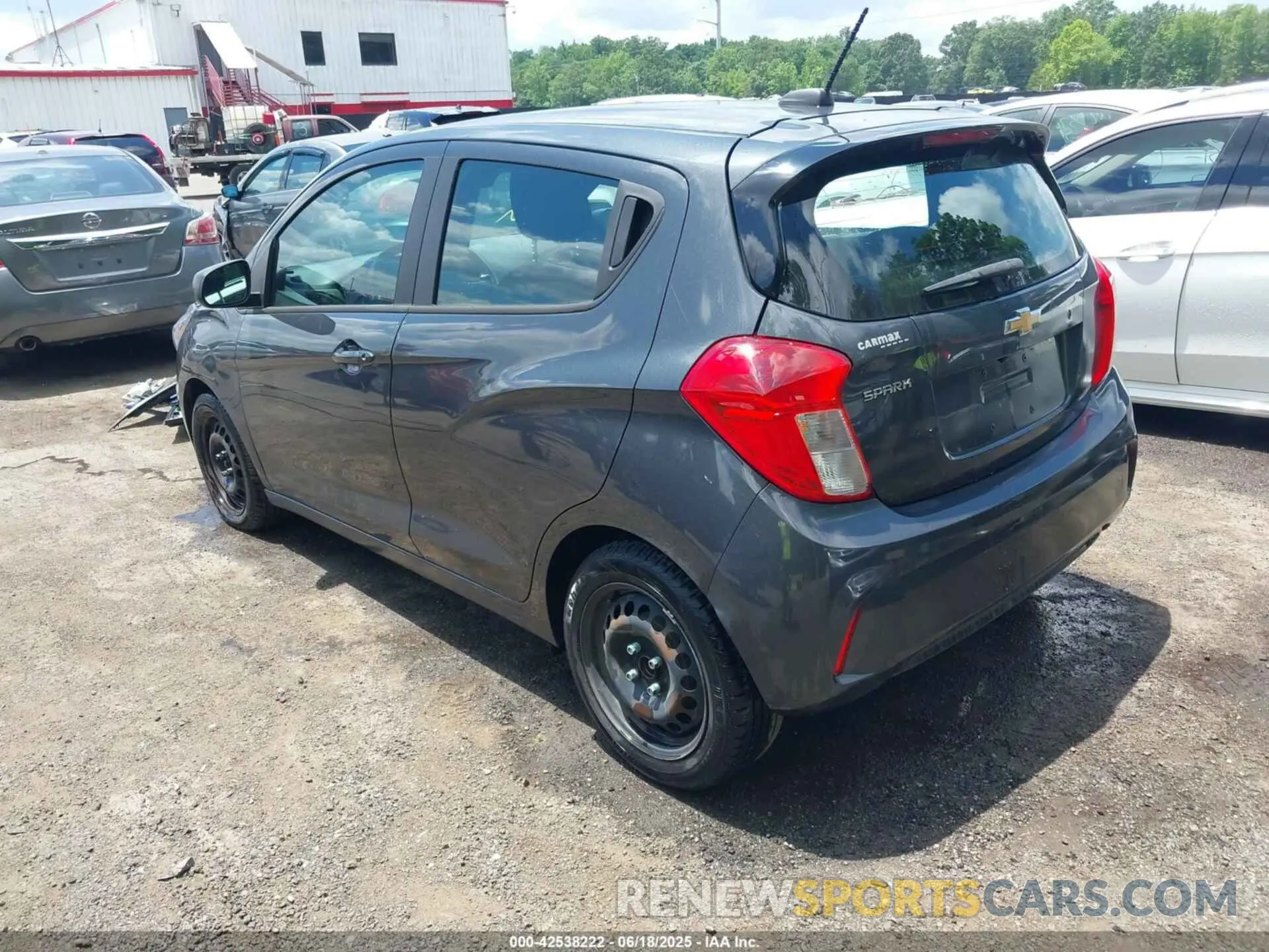 3 Photograph of a damaged car KL8CB6SA3LC474794 CHEVROLET SPARK 2020