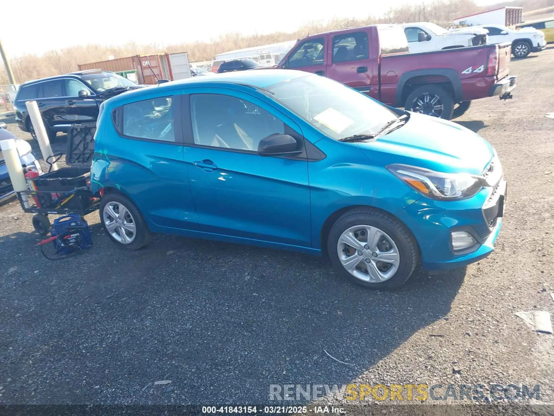 13 Photograph of a damaged car KL8CB6SA4LC421392 CHEVROLET SPARK 2020
