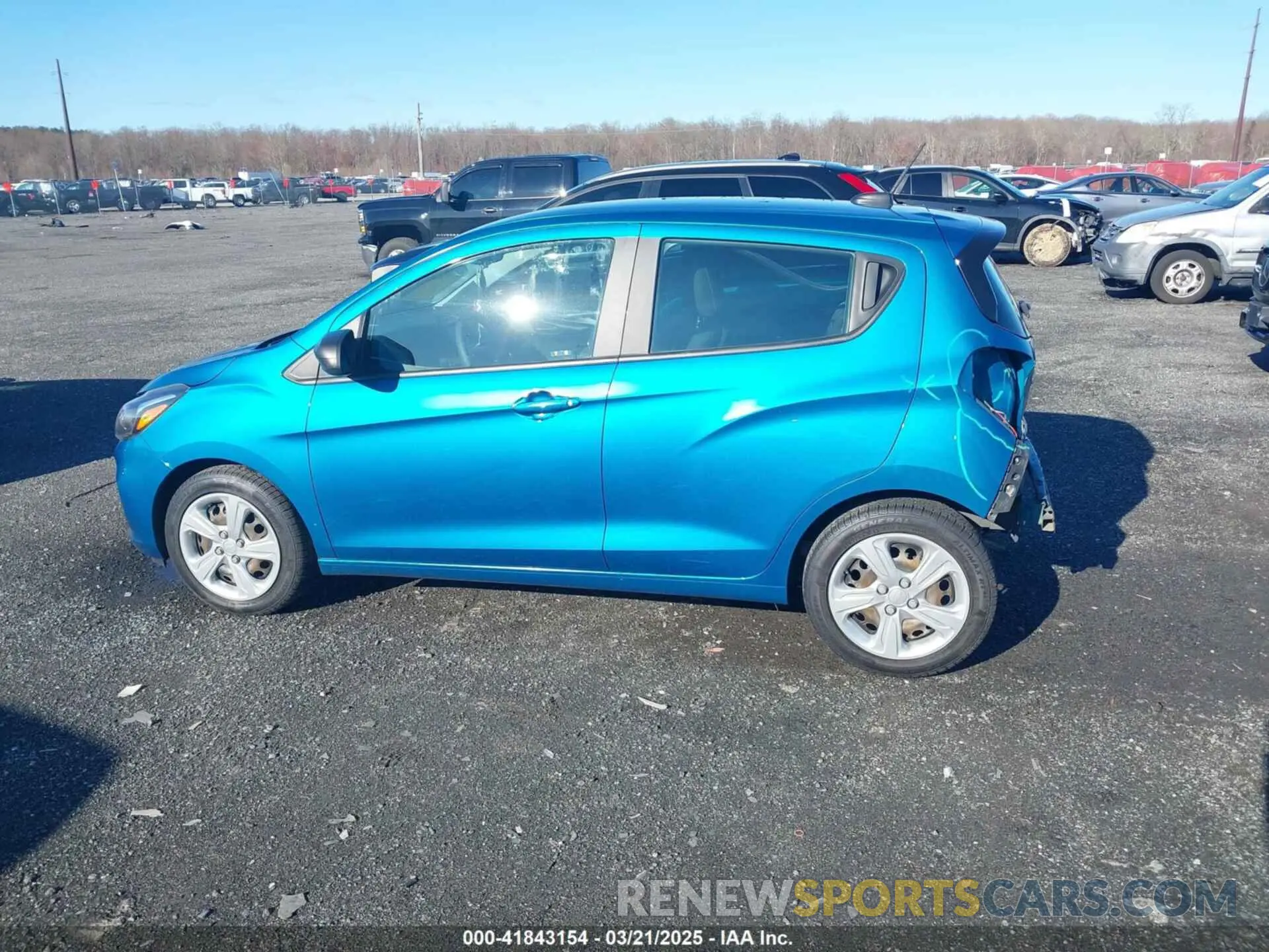 14 Photograph of a damaged car KL8CB6SA4LC421392 CHEVROLET SPARK 2020