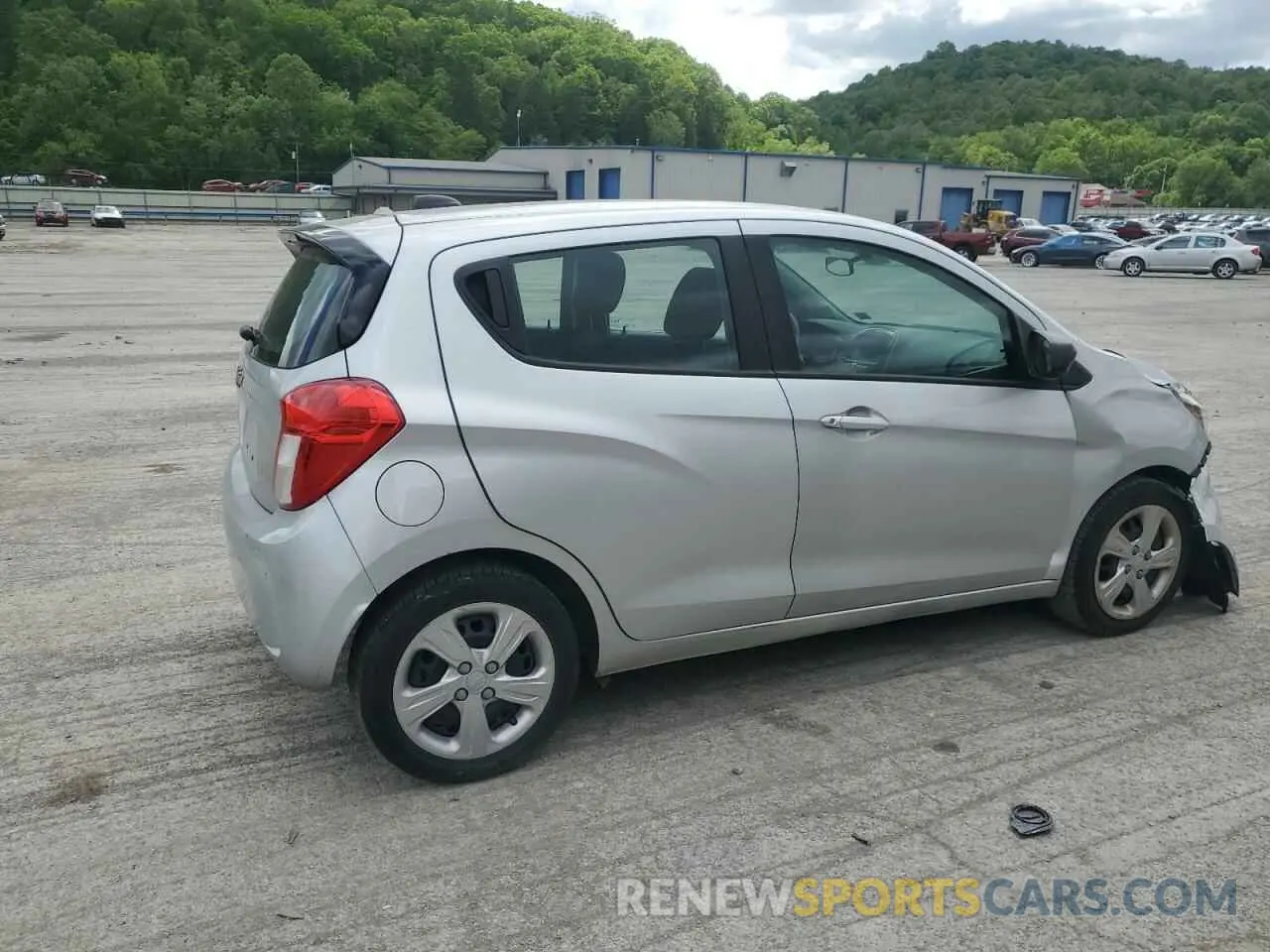 3 Photograph of a damaged car KL8CB6SA4LC421408 CHEVROLET SPARK 2020