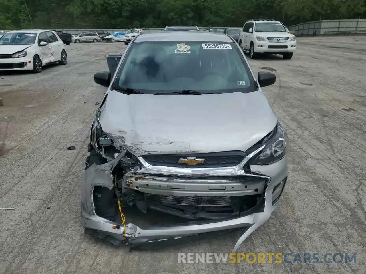 5 Photograph of a damaged car KL8CB6SA4LC421408 CHEVROLET SPARK 2020