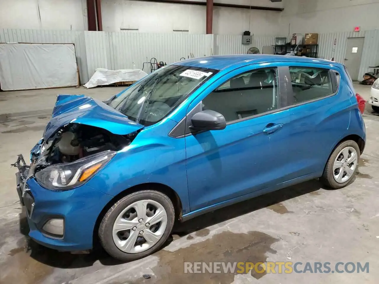 1 Photograph of a damaged car KL8CB6SA4LC424163 CHEVROLET SPARK 2020