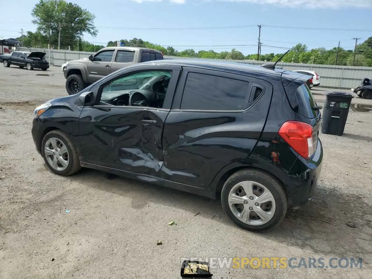 2 Photograph of a damaged car KL8CB6SA4LC445580 CHEVROLET SPARK 2020