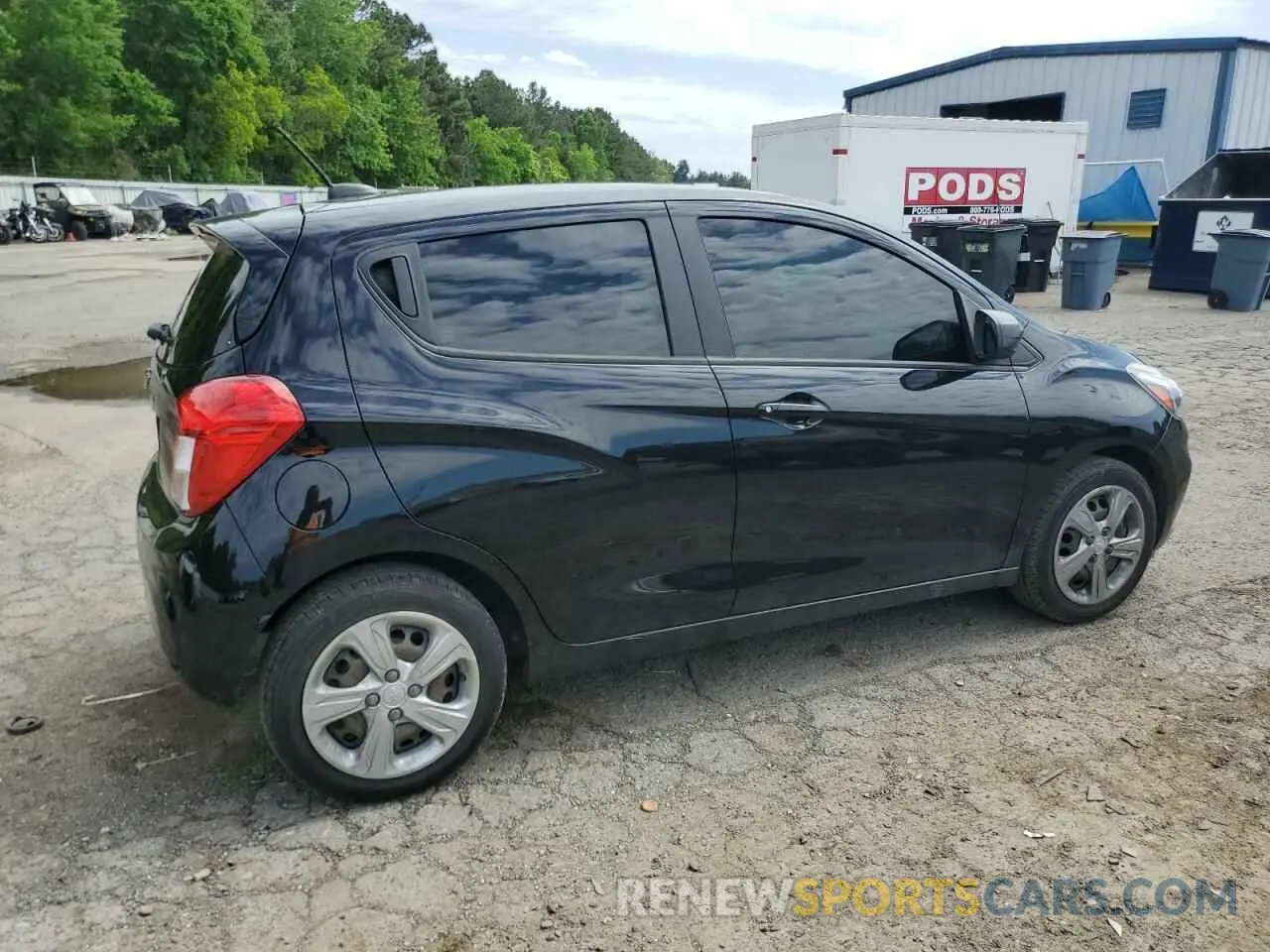 3 Photograph of a damaged car KL8CB6SA4LC445580 CHEVROLET SPARK 2020