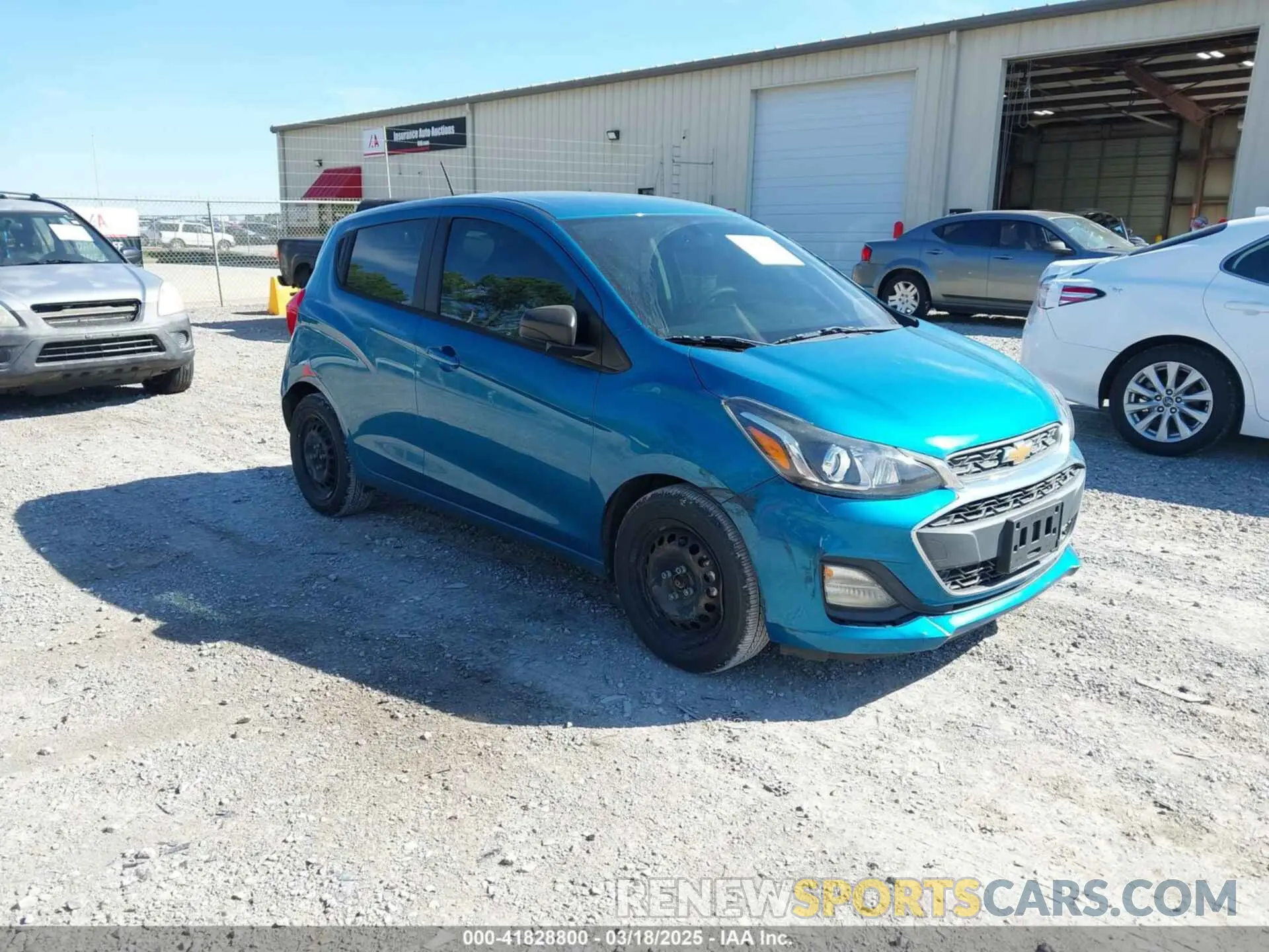 1 Photograph of a damaged car KL8CB6SA4LC456918 CHEVROLET SPARK 2020