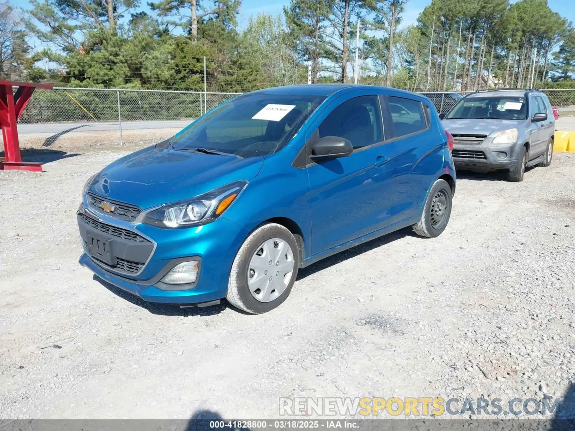 2 Photograph of a damaged car KL8CB6SA4LC456918 CHEVROLET SPARK 2020