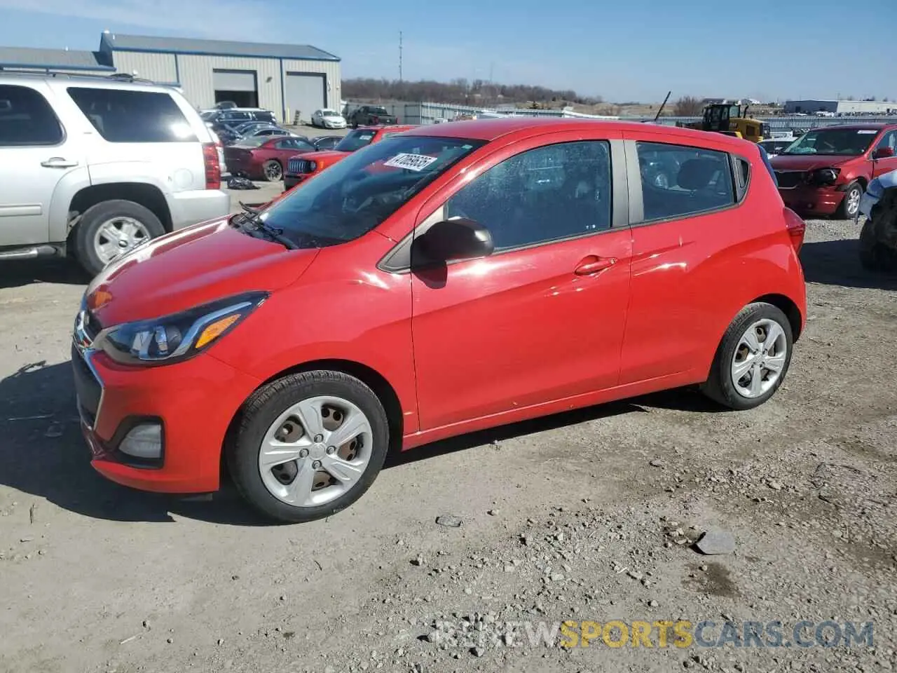 1 Photograph of a damaged car KL8CB6SA5LC400342 CHEVROLET SPARK 2020